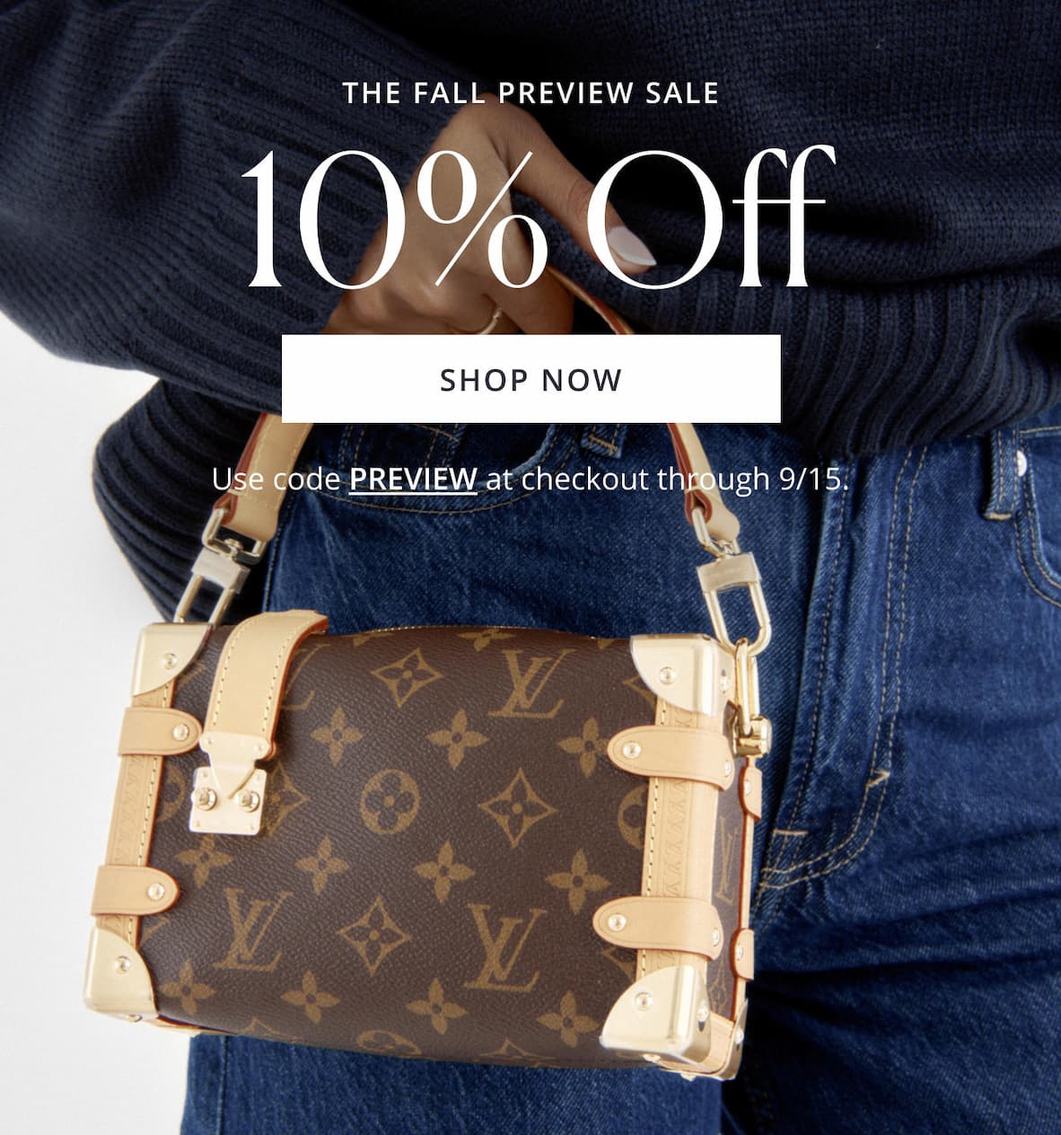 THE FALL PREVIEW SALE