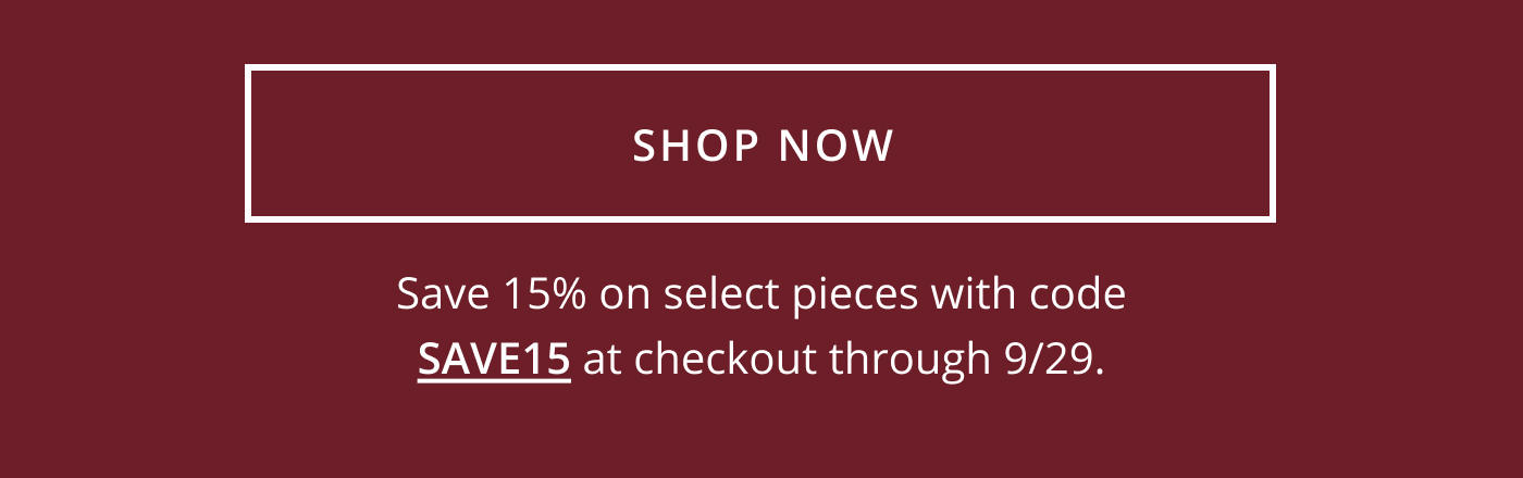 The Fall Essentials Sale