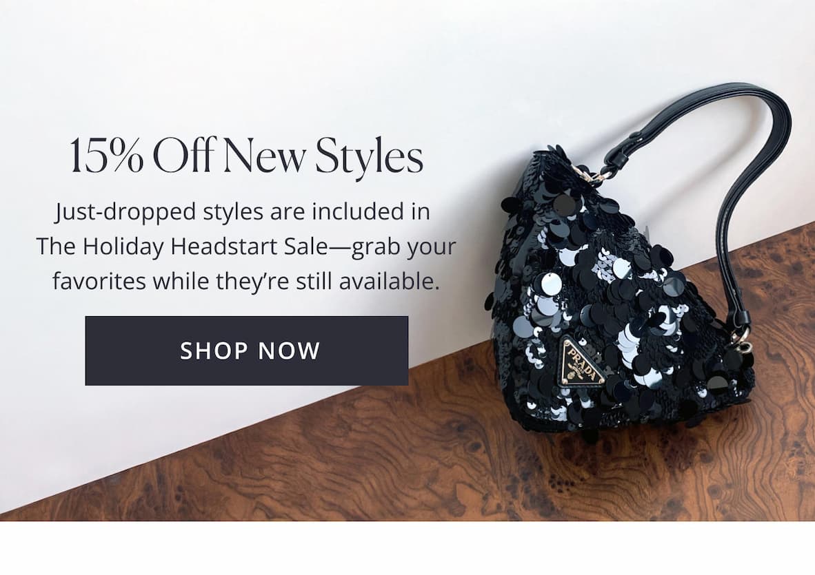 15% Off New Styles