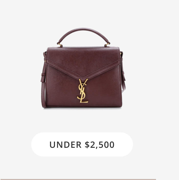 UNDER $2,500