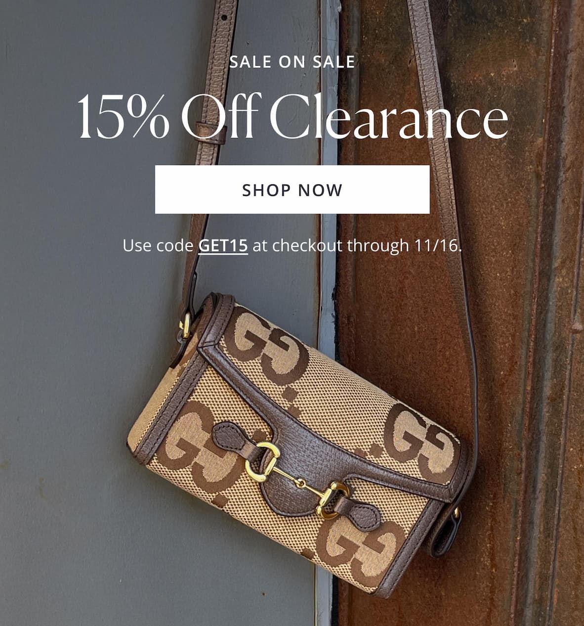 15% Off Clearance