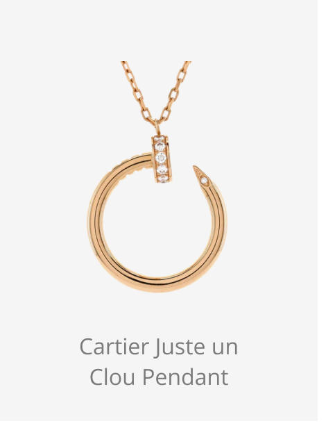 Cartier Juste un Clou Pendant