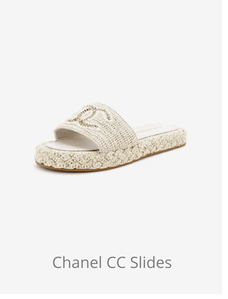 Chanel CC Slides