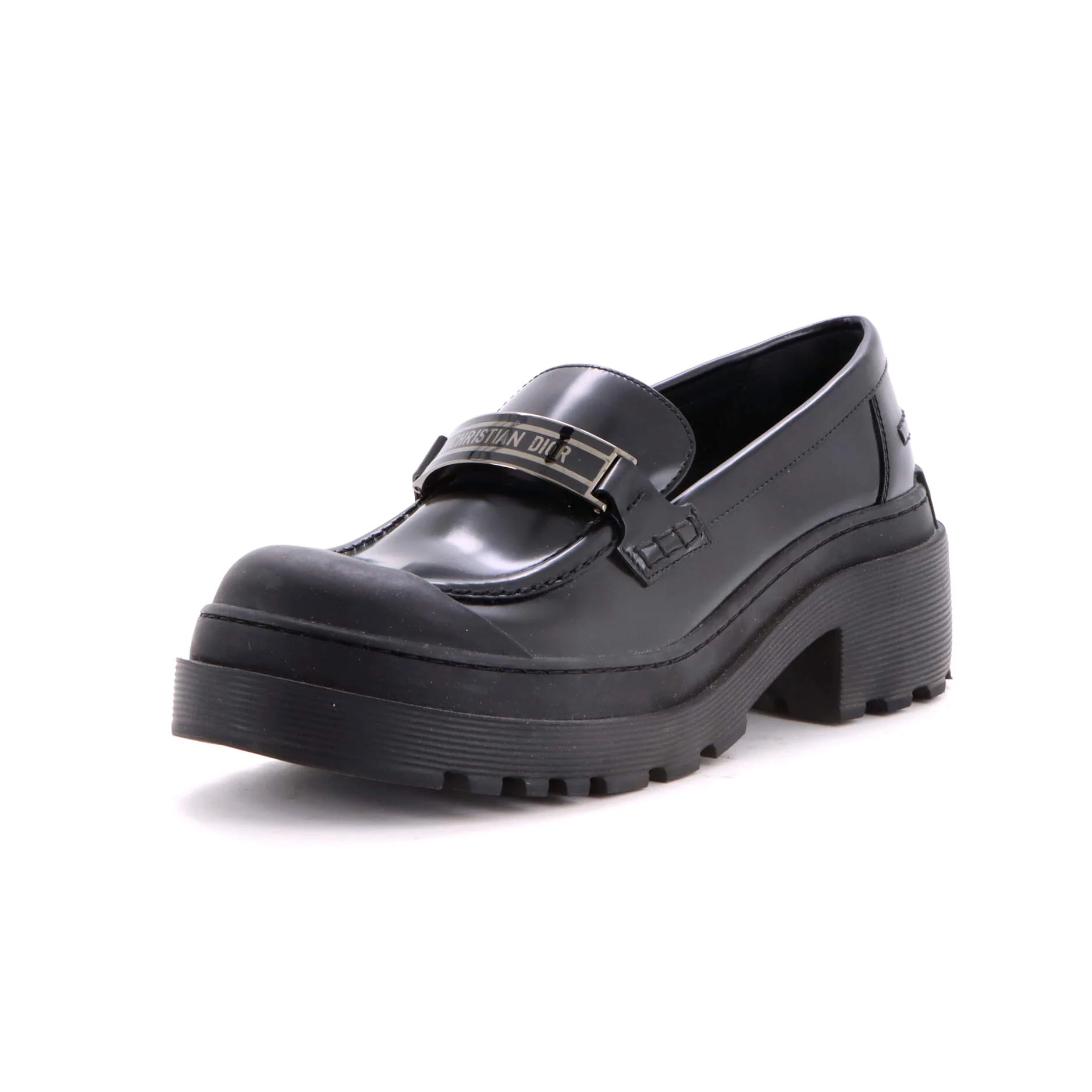 Women's Code Platform Loafers Leather