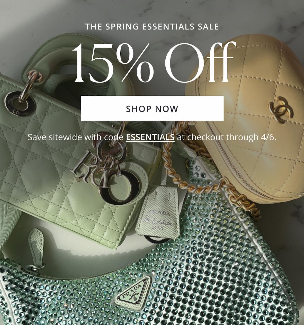 THE SPRING ESSENTIALS SALE