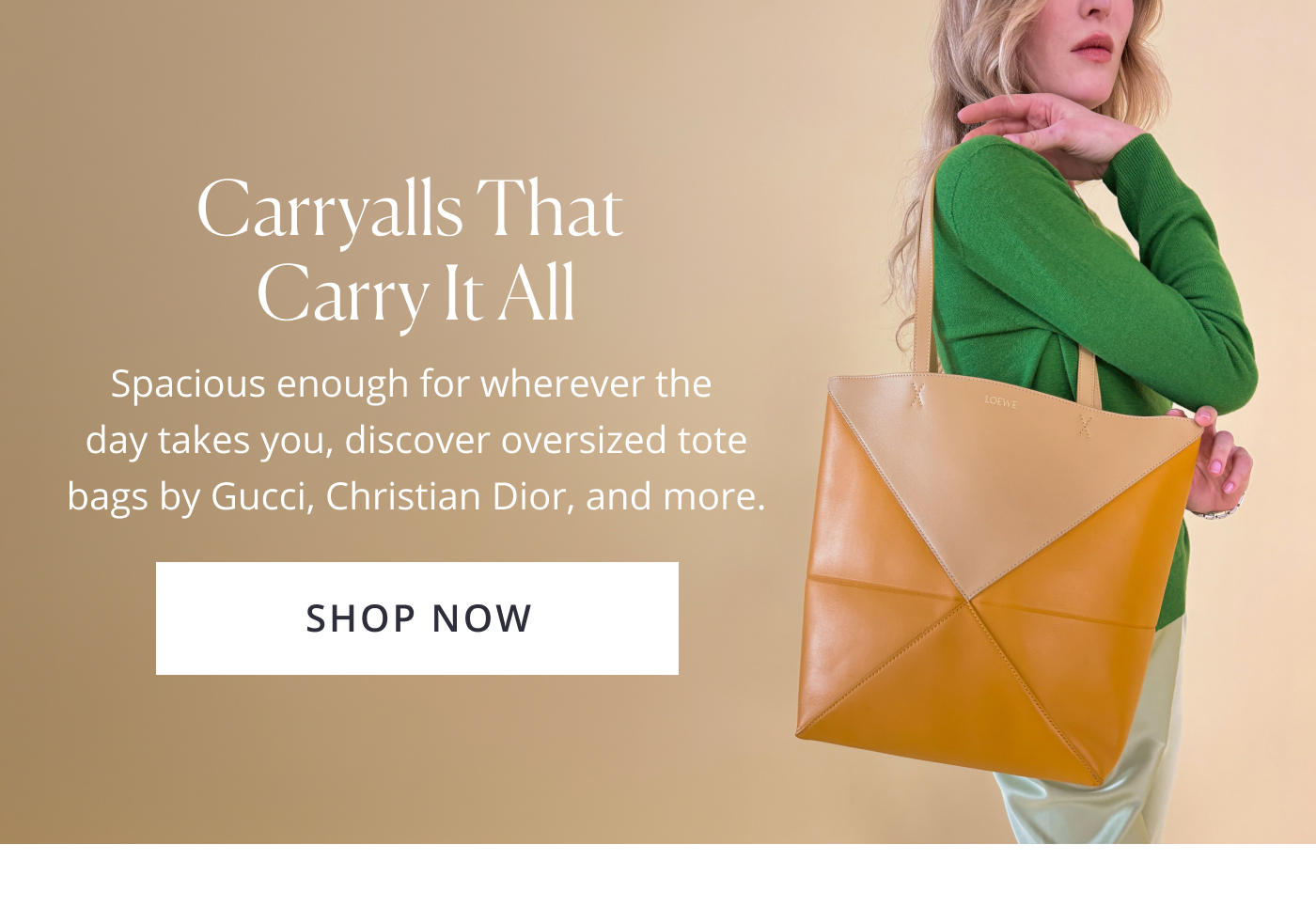 Carryalls That Carry It All