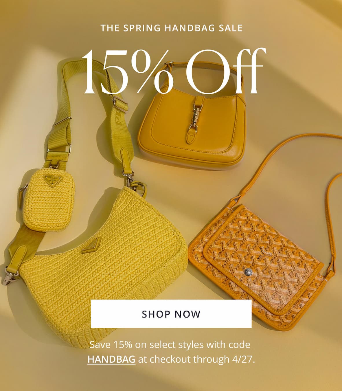 THE SPRING HANDBAG SALE