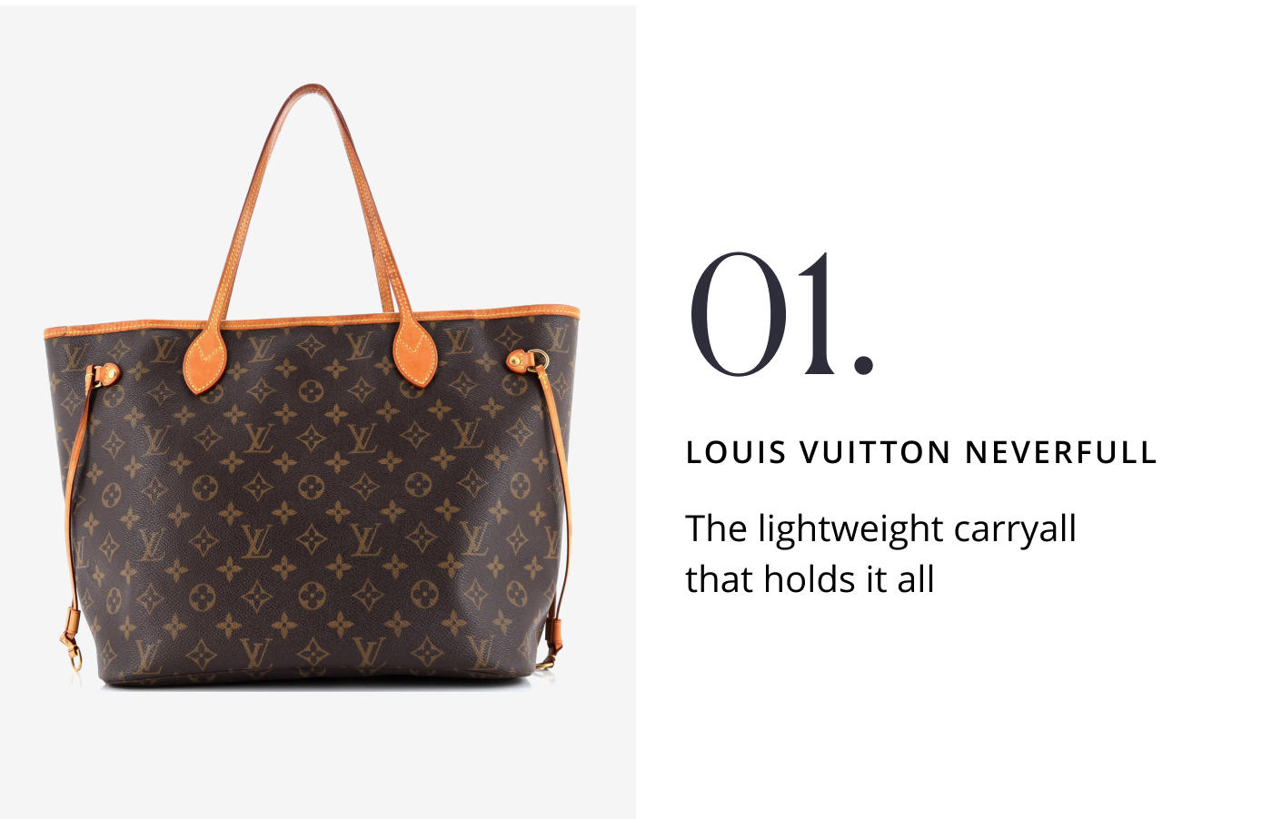 1. Louis Vuitton Neverfull