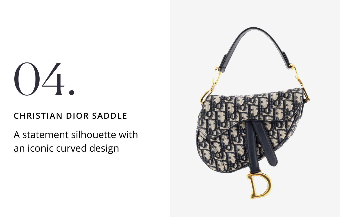 4. Christian Dior Saddle