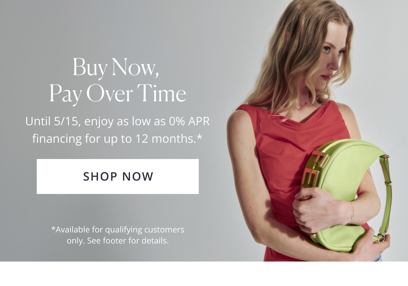 Buy Now, Pay Over Time