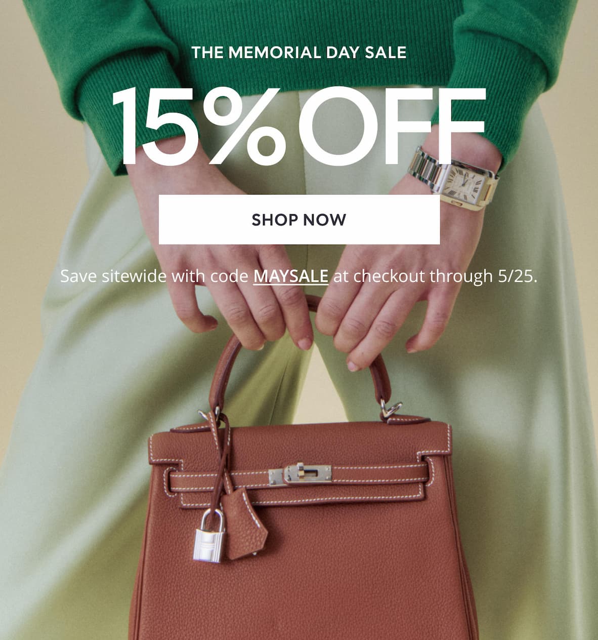 EARLY ACCESS: THE MEMORIAL DAY SALE