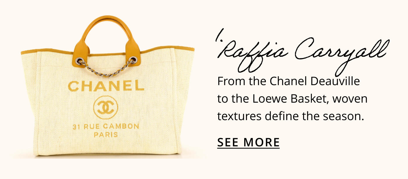 1. Raffia Carryall