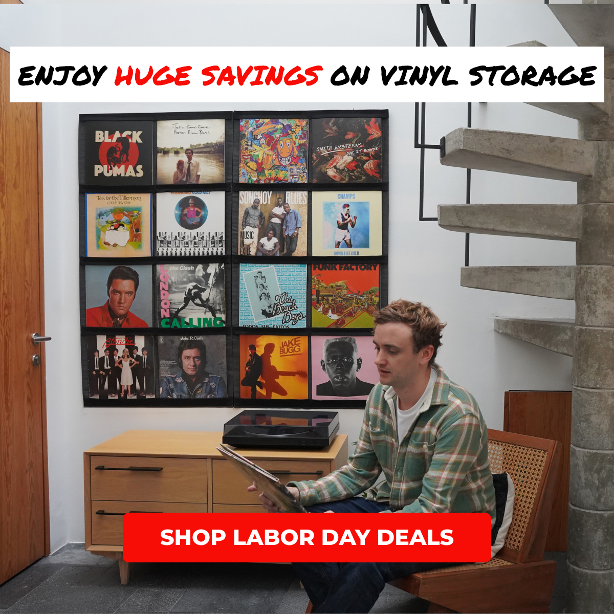 ENJOY HUGE SAVINGS ON VINYL STORAGE - SHOP DISPLAY FRAMES
