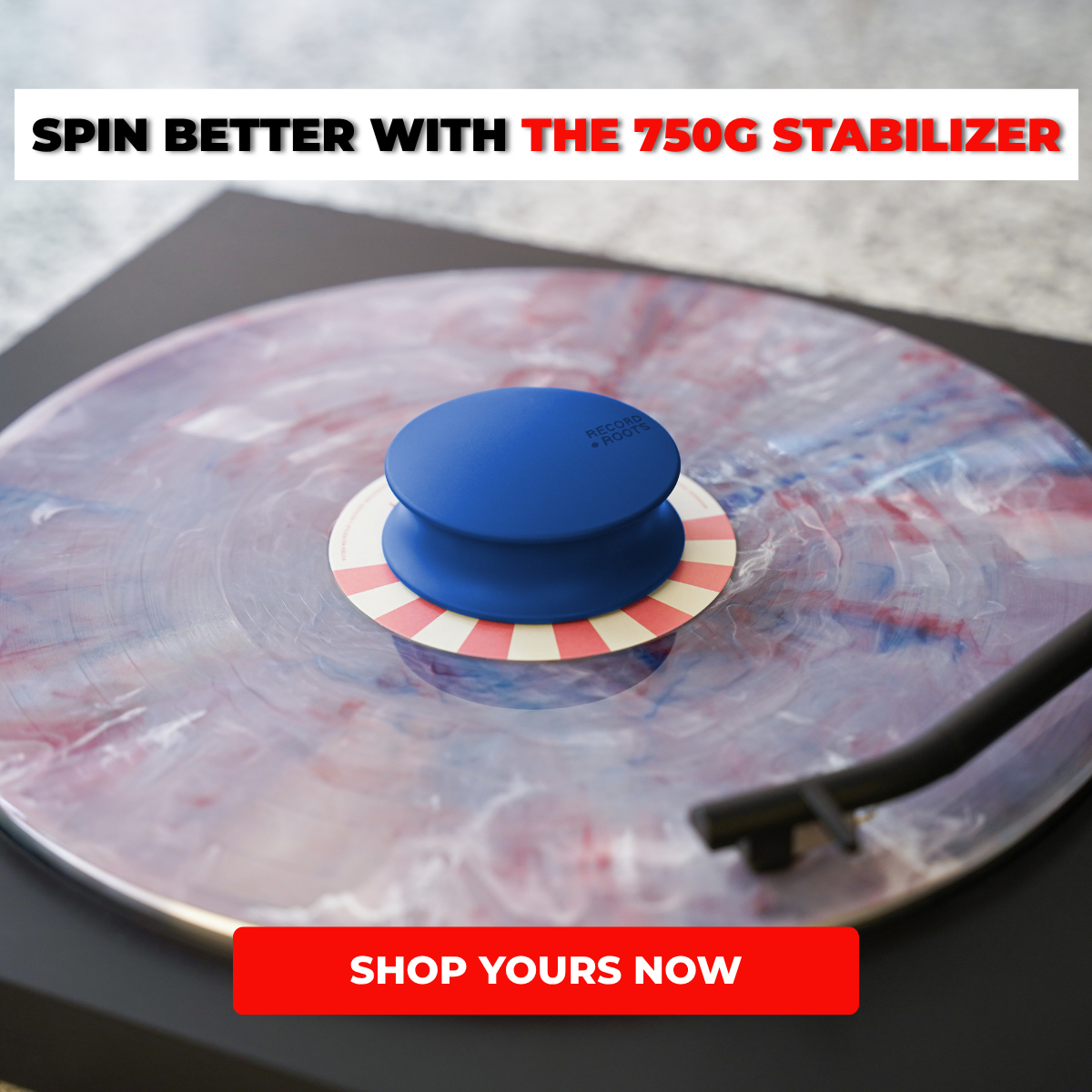 SPIN BETTER WITH THE 750G STABILIZER - SHOP YOURS NOW