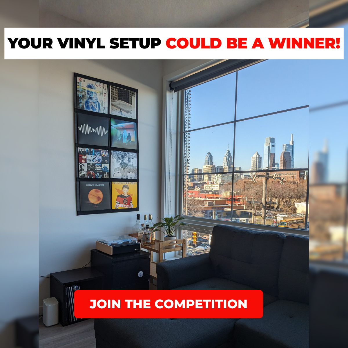 YOUR VINYL SETUP COULD BE A WINNER! - JOIN THE COMPETITION