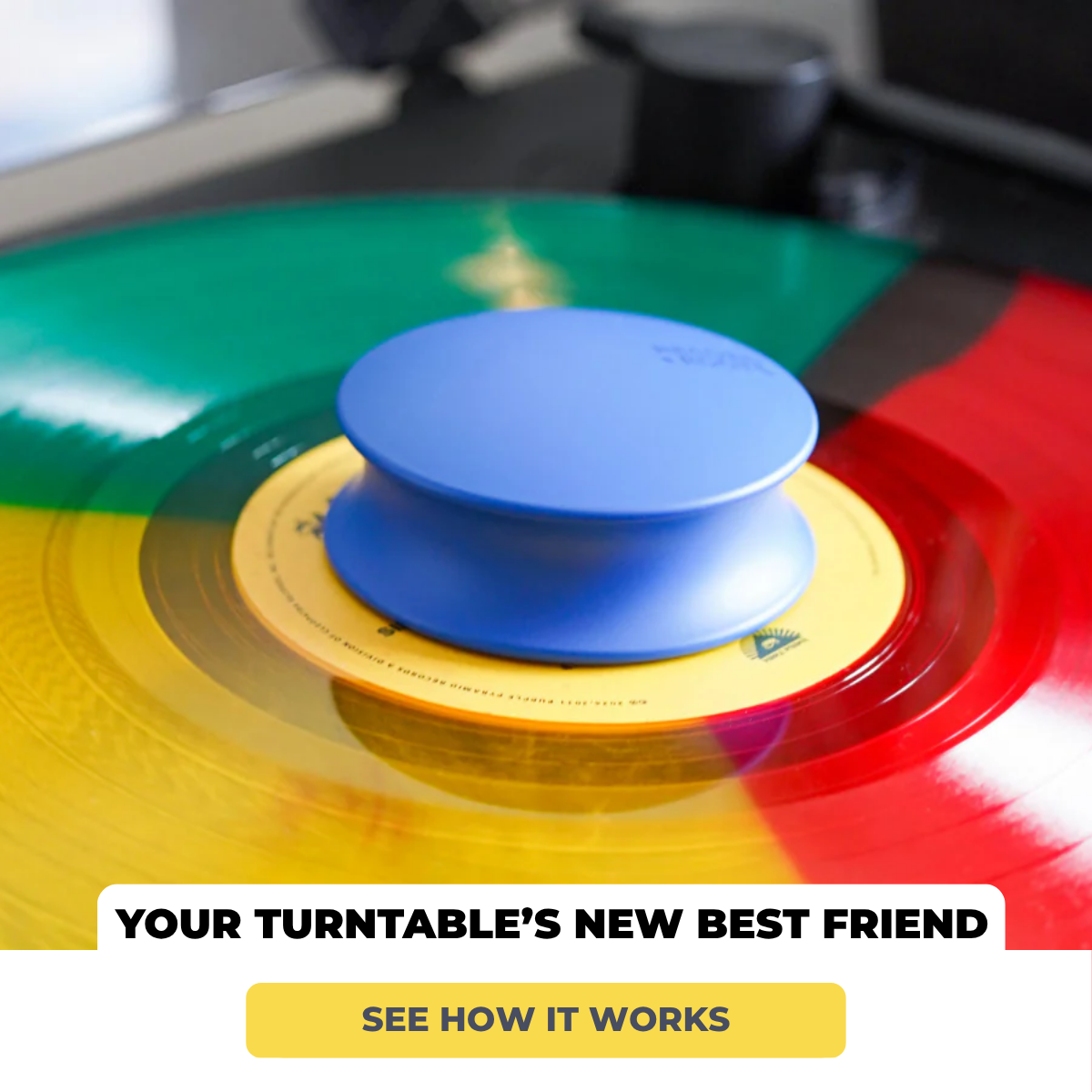 YOUR TURNTABLE'S NEW BEST FRIEND - SEE HOW IT WORKS