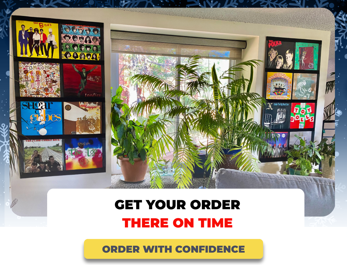 GET YOUR ORDER THERE ON TIME - ORDER WITH CONFIDENCE