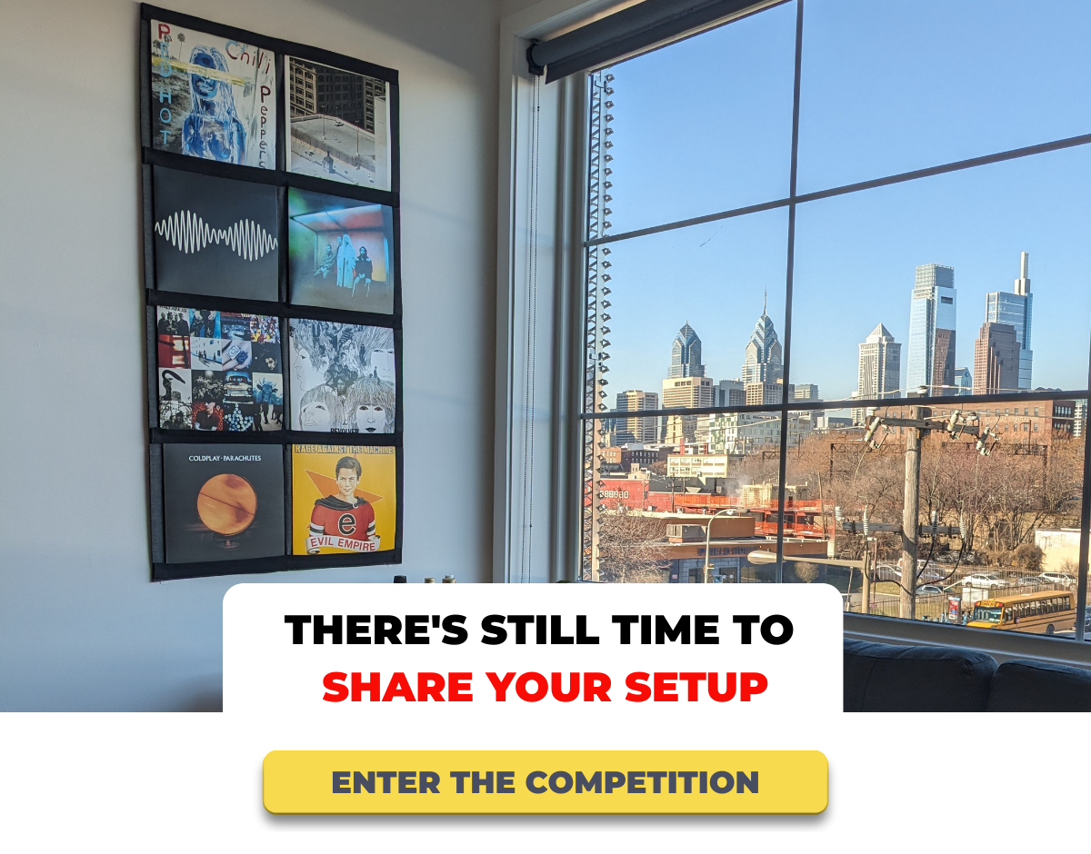 THERE'S STILL TO SHARE YOUR SETUP - ENTER THE COMPETITION