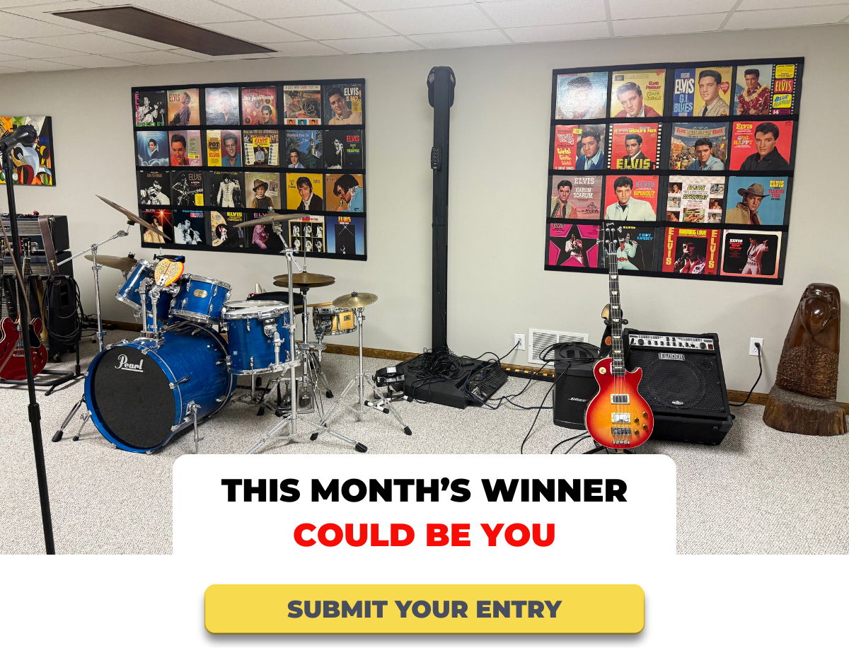 THIS MONTH'S WINNER COULD BE YOU - SUBMIT YOUR ENTRY