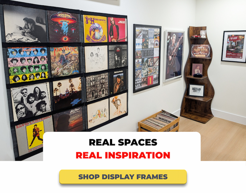 REAL SPACES REAL INSPIRATION - SHOP DISPLAY FRAMES