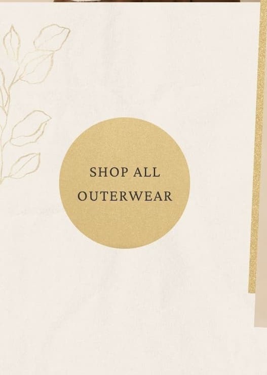 Button: 'Shop All Outerwear.'