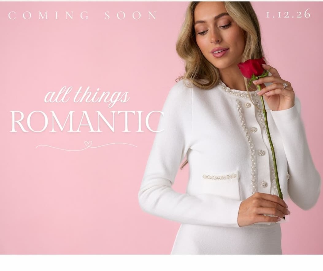 Coming Soon. 1.12.26. All Things Romantic.