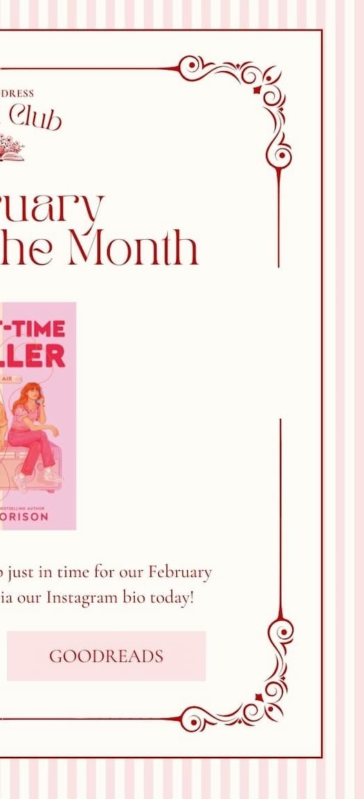 Join the Red Dress Book Club on Goodreads!