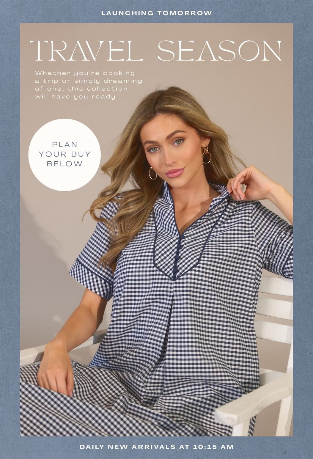 Launching tomorrow: Travel Season. Plan your buy now.