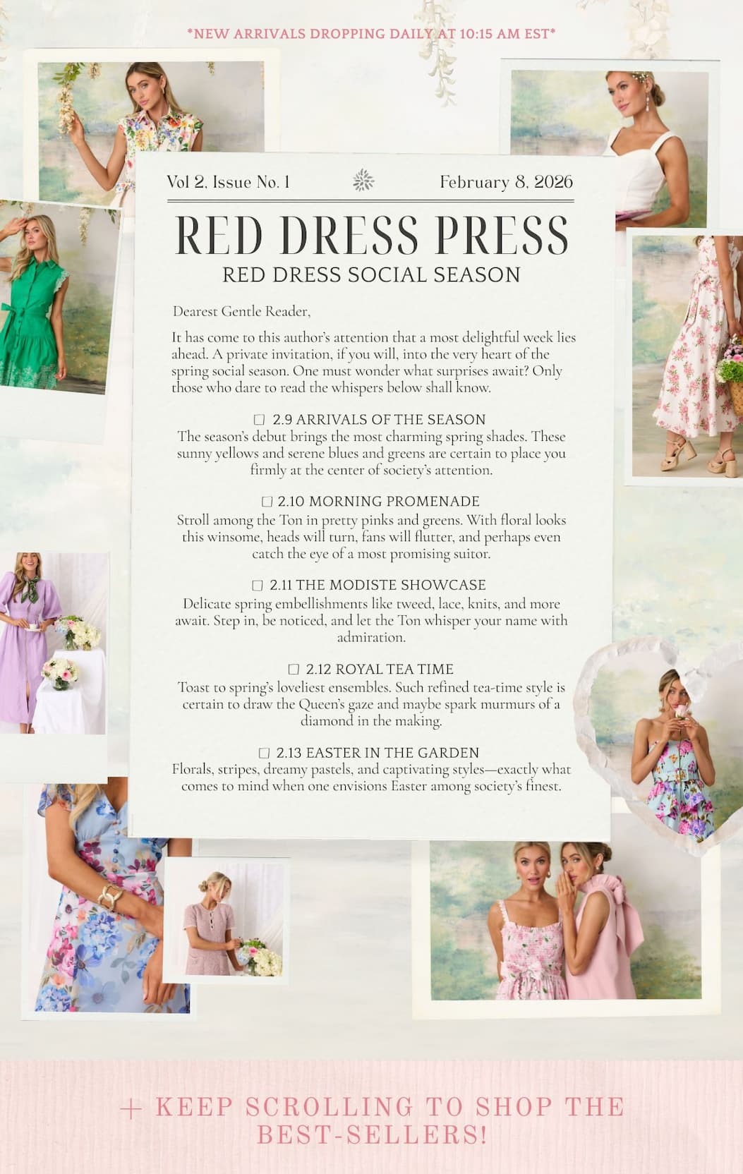 Red Dress Press. Sneak peak to the Red Dress Social Season. + shop best-sellers.