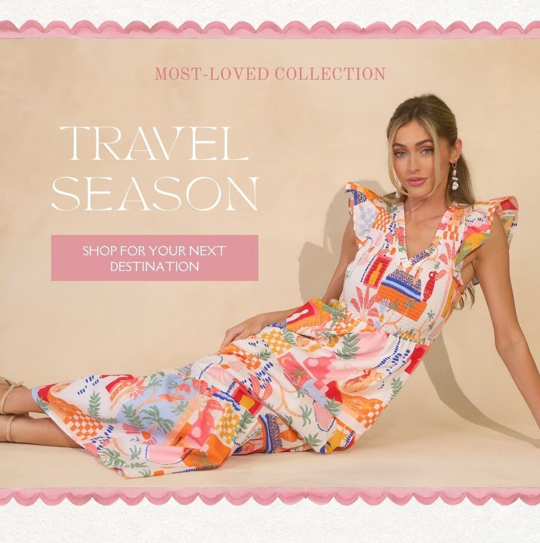 Most-Loved Collection: Travel Season. Shop for your next destination.