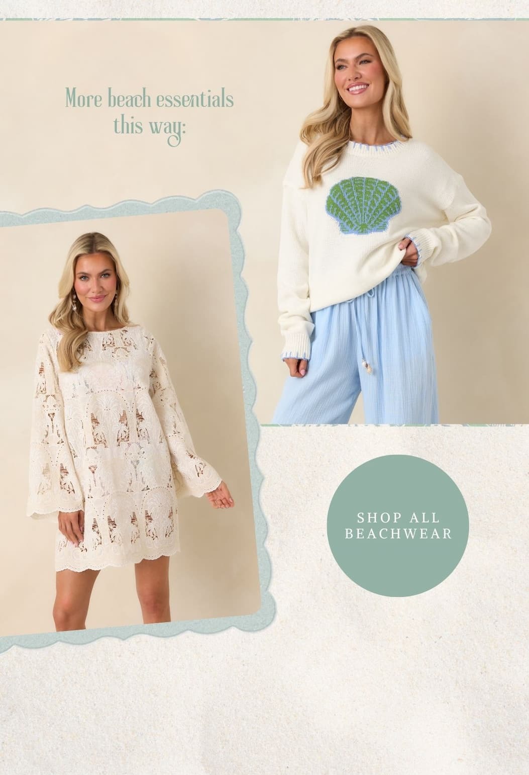 More beach essentials this way. Shop all beachwear.