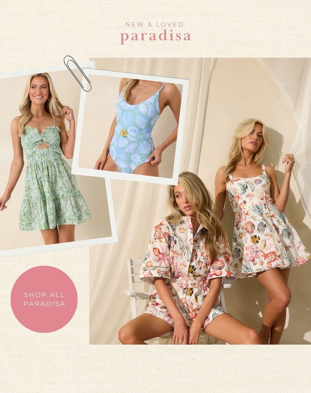 New & Loved: Paradisa. Shop All Paradisa. 