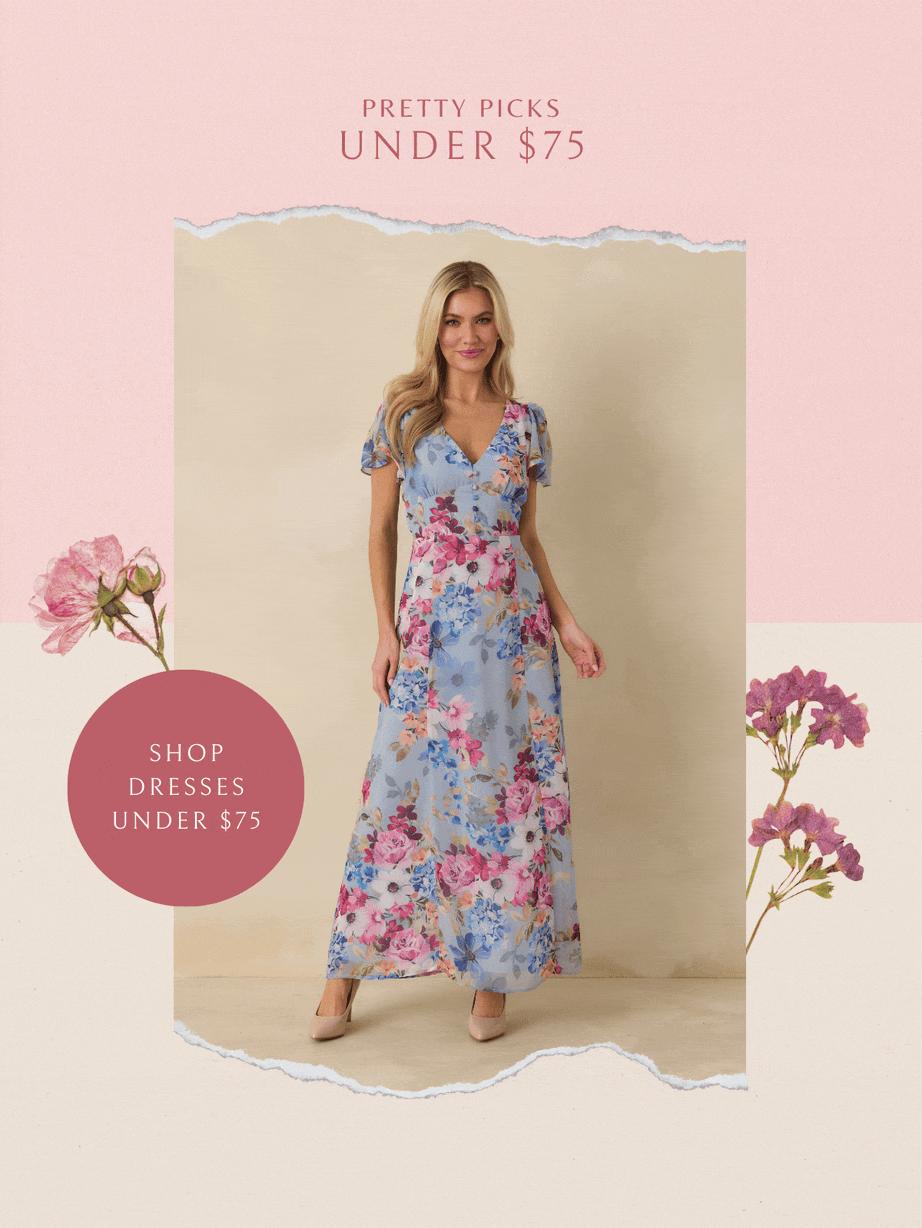 Pretty Picks Under $75. Shop Dresses Under $75.