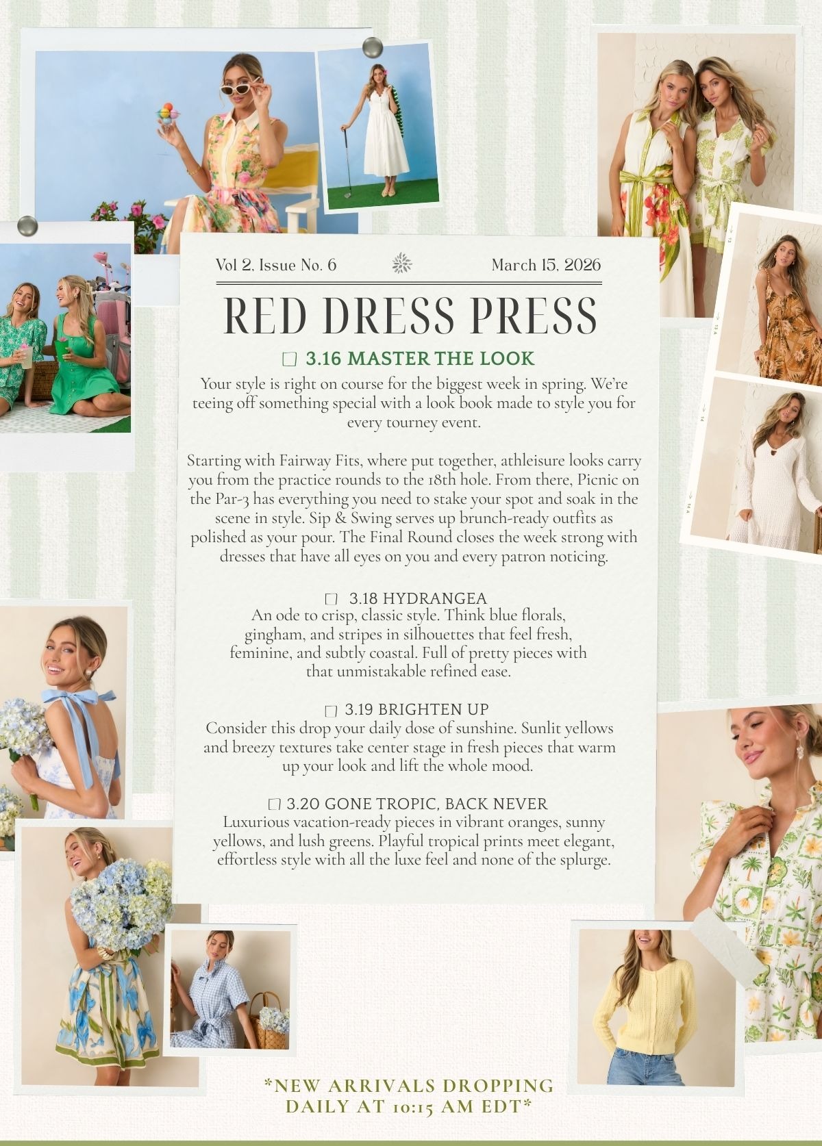 Red Dress Press. Master the Look.