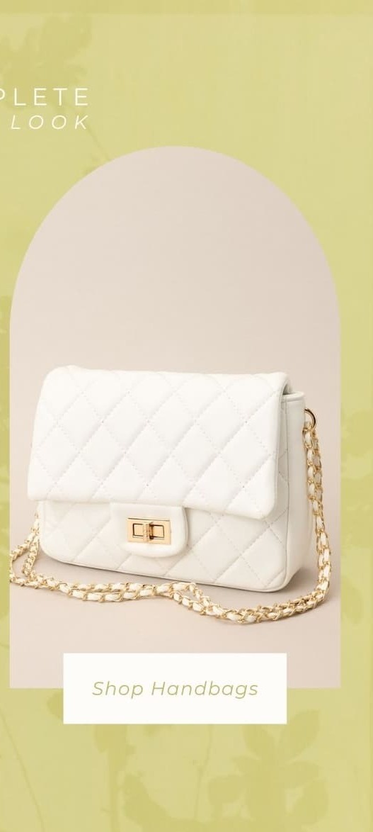 Shop Handbags.
