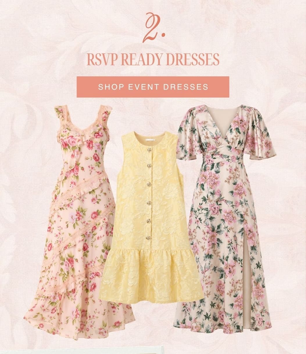 RSVP Ready Dresses. Shop Event Dresses.