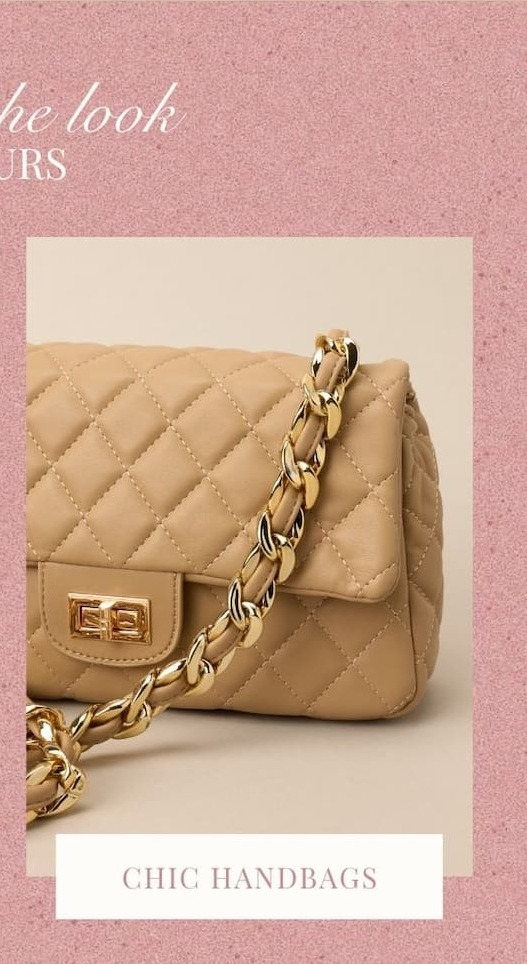 Chic Handbags.