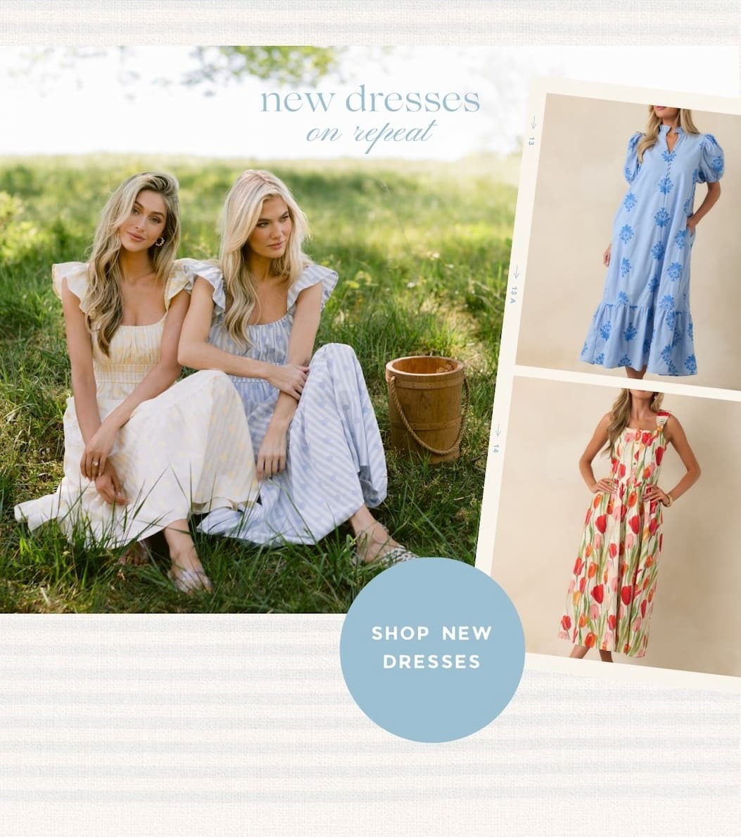 New dresses on repeat. Shop New Dresses.