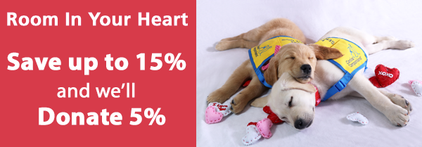 Save 15% and We'll Donate 5%