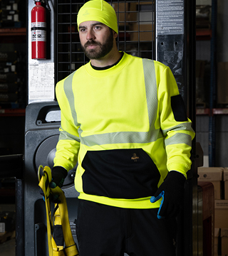 HiVis Crewneck Sweatshirt