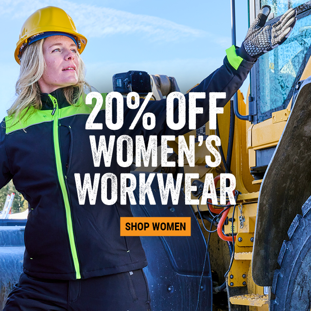 20% OFF   WOMEN’S WORKWEAR 