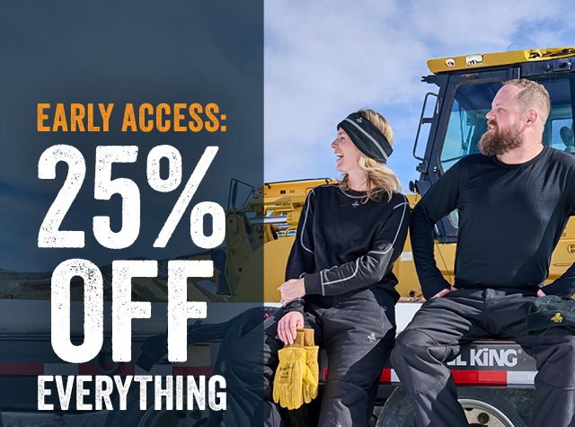 EARLY ACCESS:   25% OFF EVERYTHING