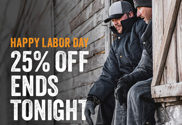 HAPPY LABOR DAY   25% OFF ENDS TONIGHT 