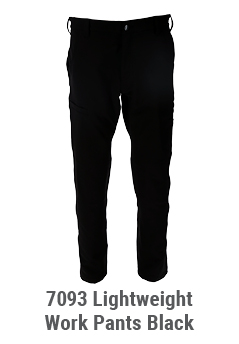 Lightweight Work Pants Black