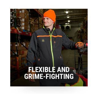 Flexible and Grime-Fighting