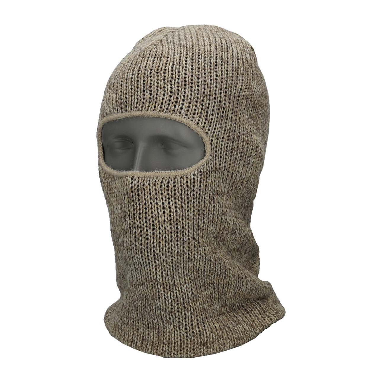 Fleece-Lined Wool Face Mask