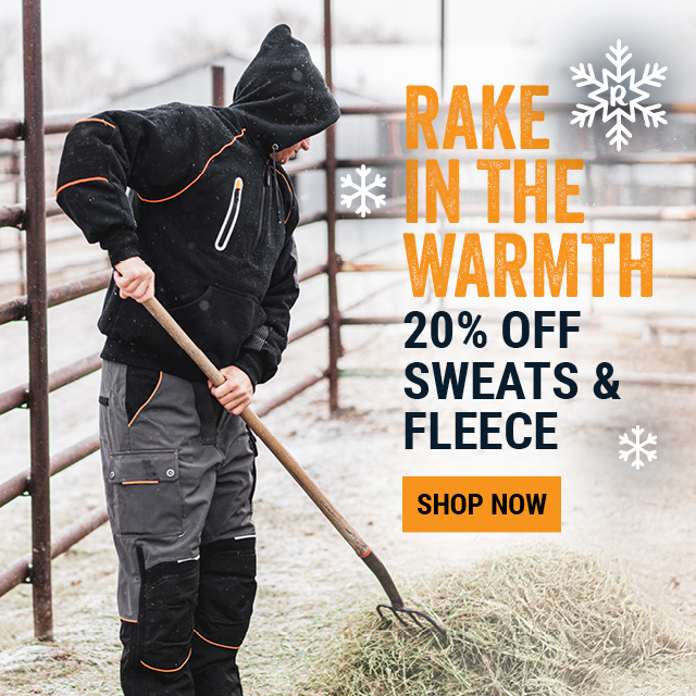 RAKE IN THE WARMTH   20% OFF SWEATS & FLEECE . Shop now
