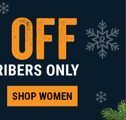 up to 25% off for subscribers. Shop men