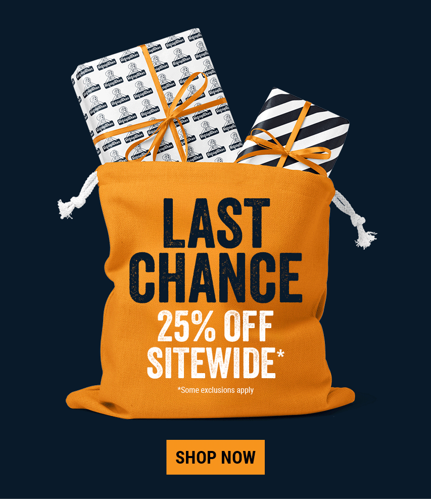 LAST CHANCE 25% OFF EVERYTHING