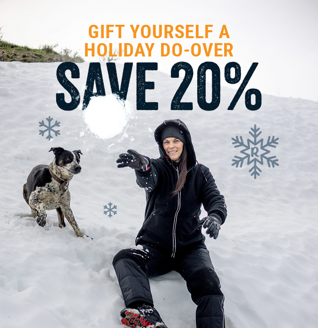 GIFT YOURSELF A HOLIDAY DO-OVER   SAVE 20%